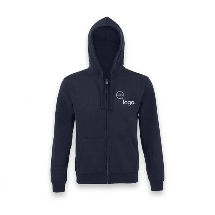 Giacca da uomo personalizzabile con cerniera e cappuccio SPIKE