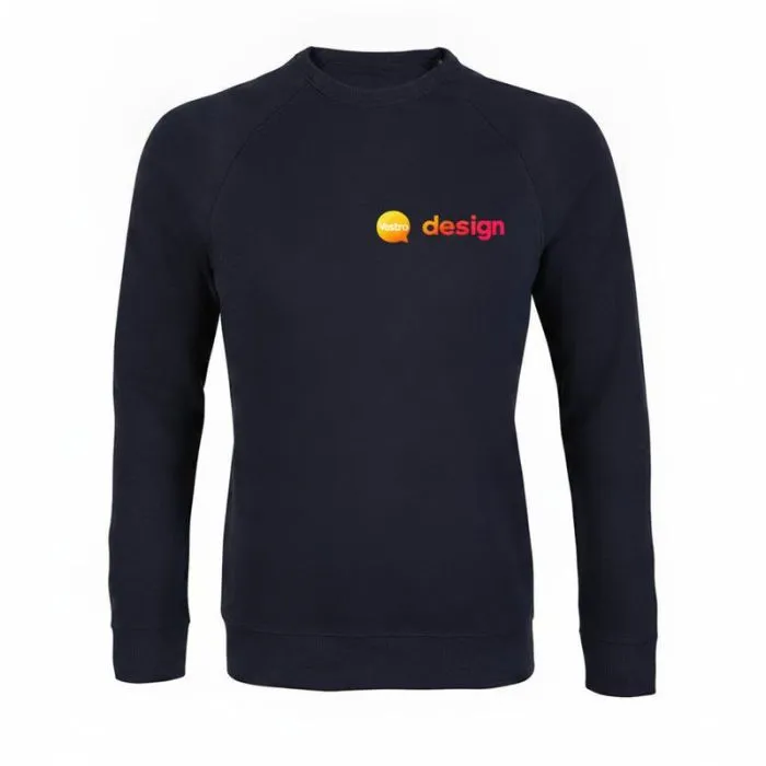 Felpa personalizzata con collo rotondo Nelson - Uomo