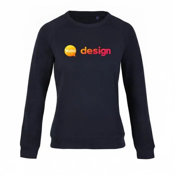 Felpa personalizzata con collo rotondo Nelson - Donna