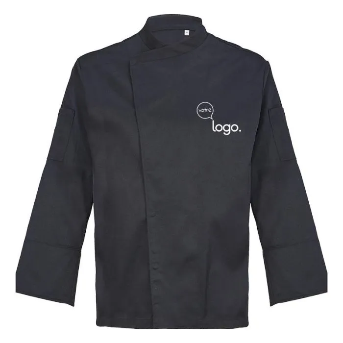 Veste de cuisine homme manches longues personnalisée-NEOBLU EUGENE