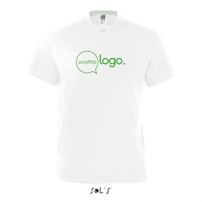 Maglietta da uomo con scollo a “V” personalizzata VICTORY