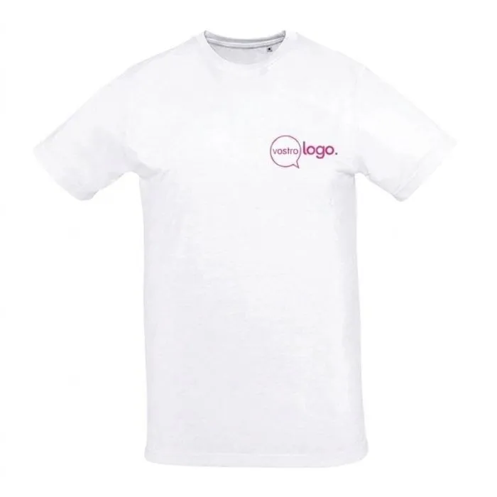 Maglietta unisex a girocollo per stampa a sublimazione personalizzata - SUBLIMA