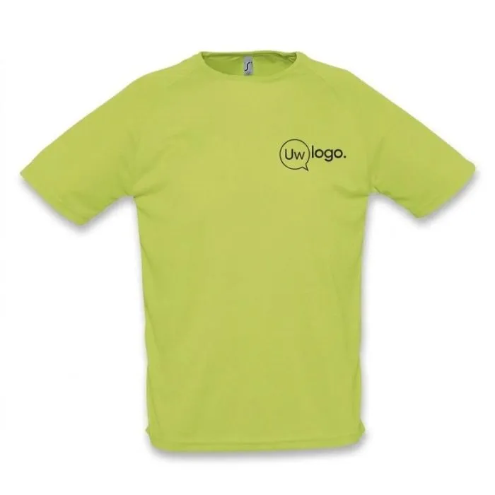 Gepersonaliseerd heren-T-shirt met raglanmouwen SPORTY