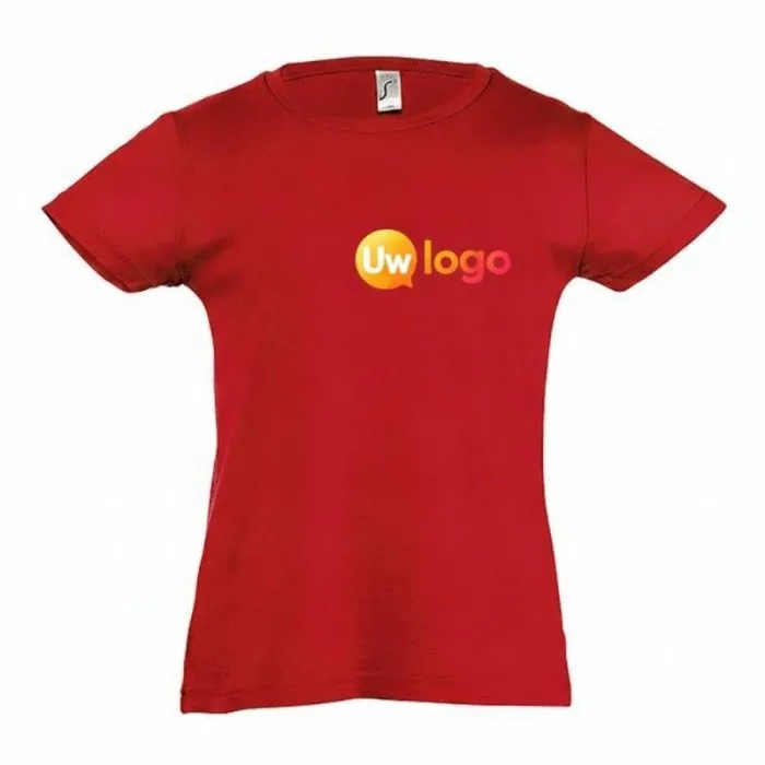 Gepersonaliseerd T-shirt voor meisjes - CHERRY
