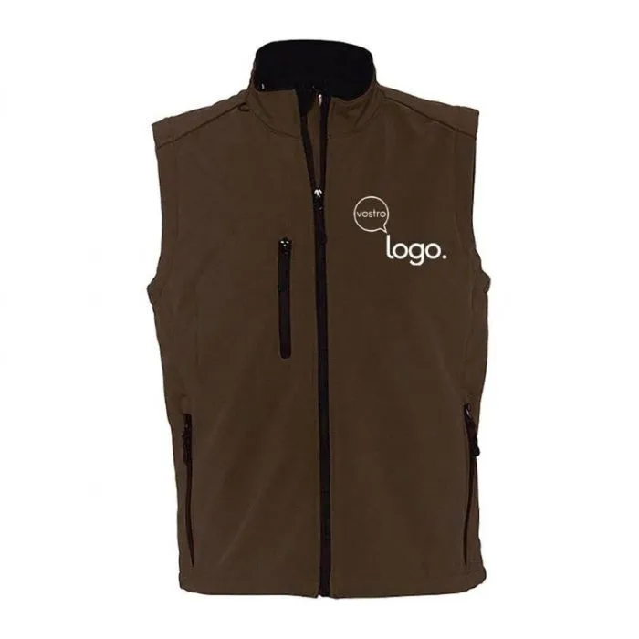 Softshell da uomo senza maniche personalizzato RALLYE