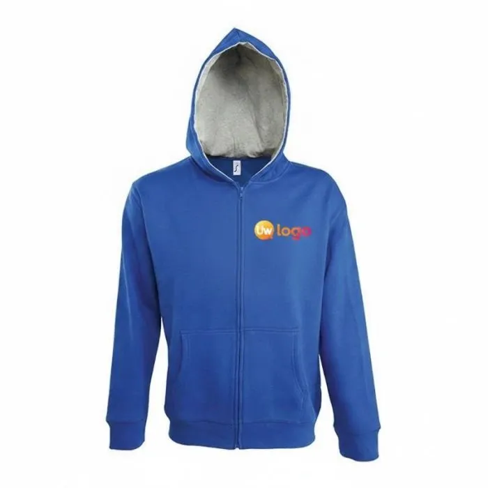 Gepersonaliseerd SOUL herenjack met capuchon en ritssluiting