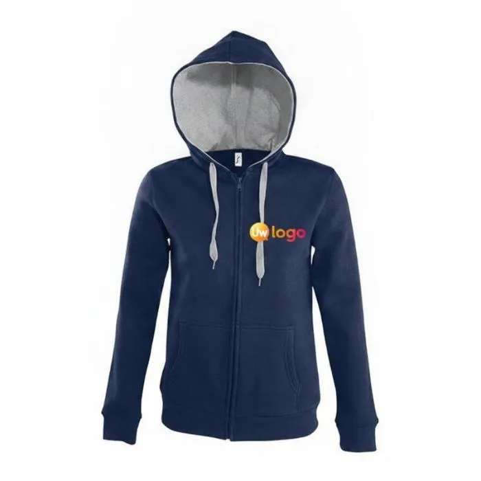 Gepersonaliseerd SOUL damesjack met capuchon en ritssluiting