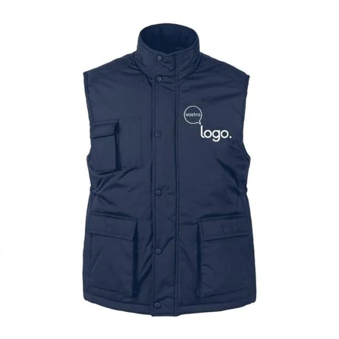 Gilet da uomo in tessuto ripstop personalizzato WELLS