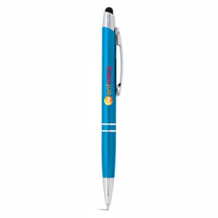 Metalen balpen met gepersonaliseerde stylus