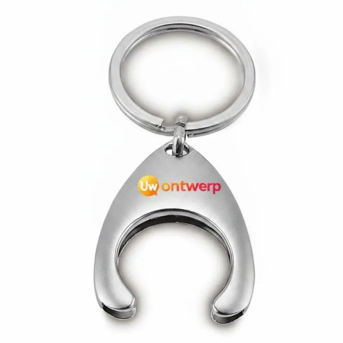 Promotionele sleutelhanger voor muntjes