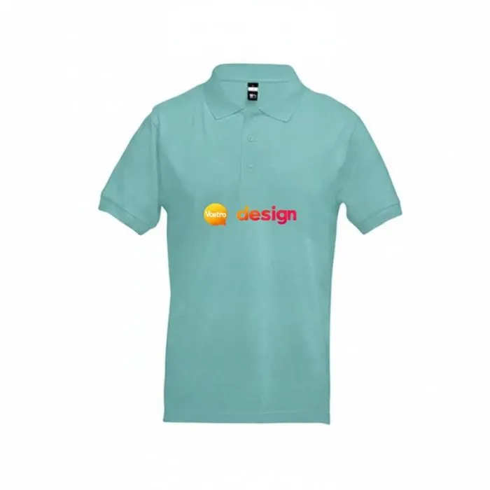 Polo personalizzata da uomo, colore ADAM