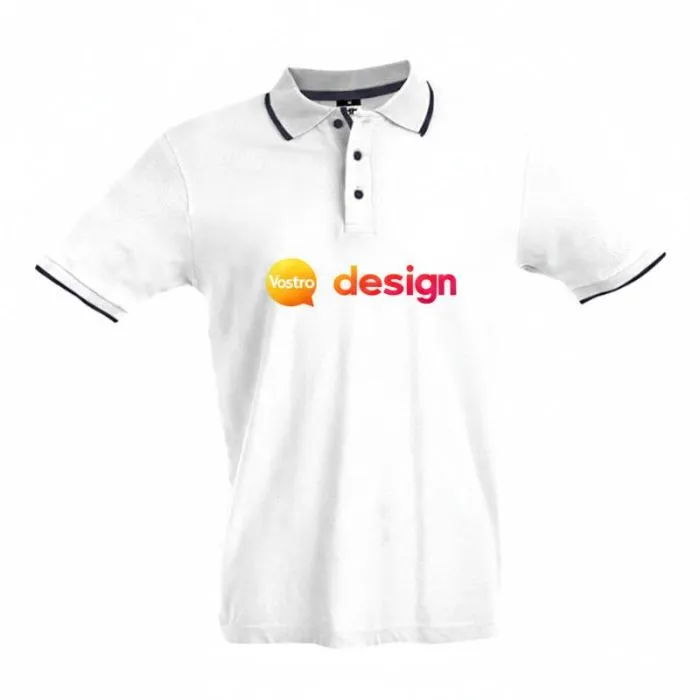 Polo slim fit personalizzata da uomo ROME