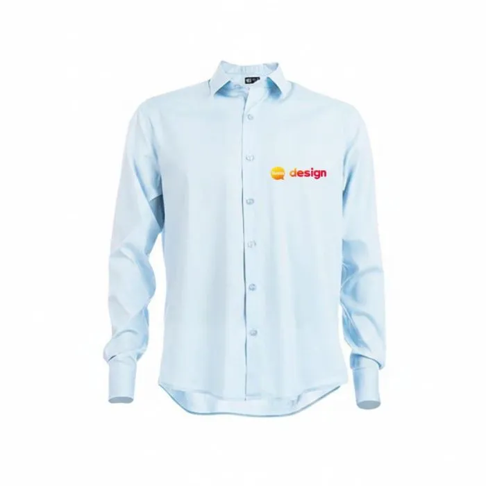 Camicia personalizzata a maniche lunghe da uomo PARIS