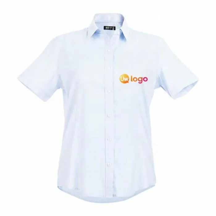 Promotionele damesblouse met korte mouwen LONDON WOMEN