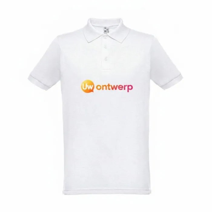 Personaliseerbare herenpolo - THC BERLIN WH 3XL.