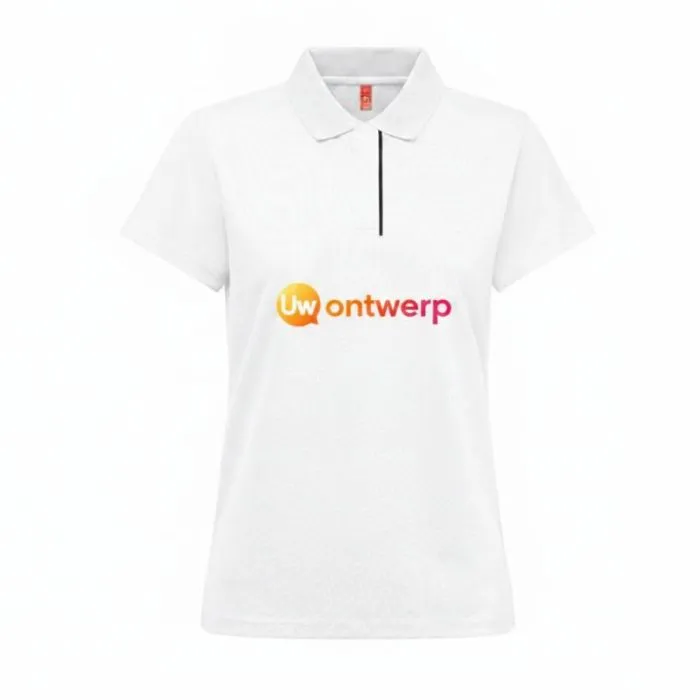 Technisch poloshirt voor dames met reclameopdruk - THC DYNAMIC WOMEN WH.