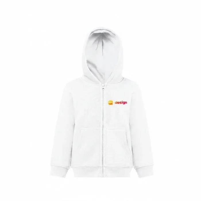 Giacca promozionale bianca per bambini - THC AMSTERDAM KIDS WH.