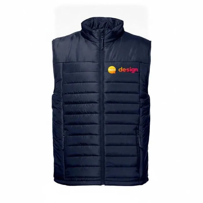 Gilet imbottito senza maniche (unisex) promozionale THC CLOUD.