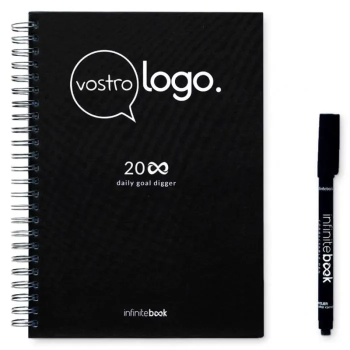 Kit iniziale INFINITE: agenda con fogli A5 personalizzata