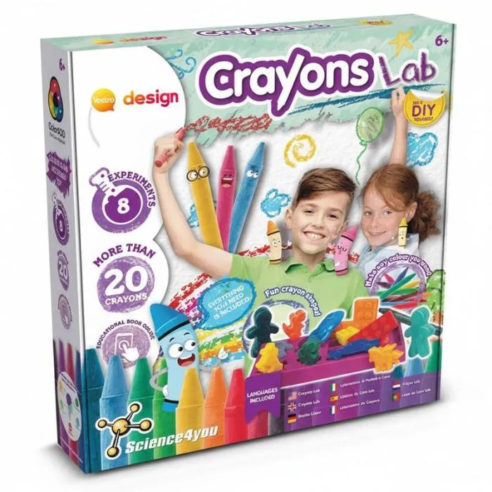 Gioco educativo personalizzabile per bambini - Crayon Factory Kit