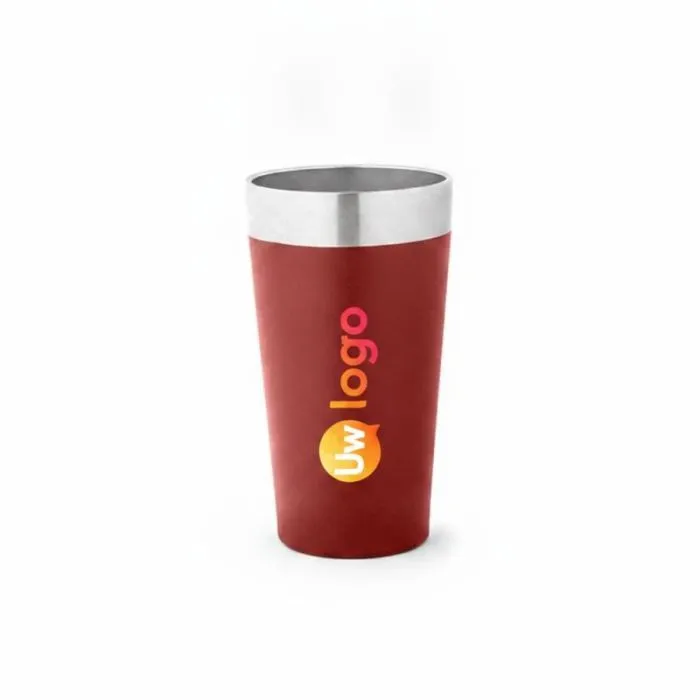 Roestvrijstalen reclame-reisbeker van 540 ml - GRACE.