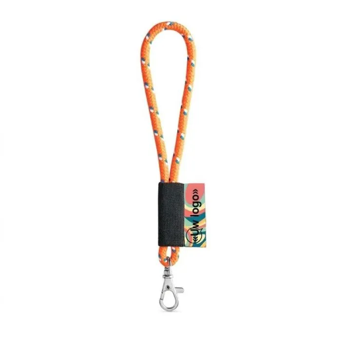 Gepersonaliseerde sleutelhanger met lanyard Nautic Short Set - ø8x175 mm