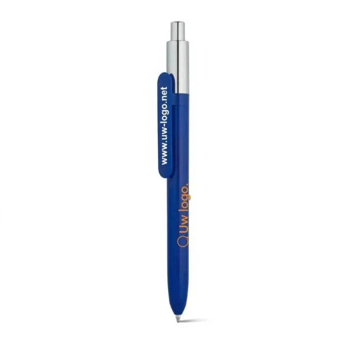 Gepersonaliseerde metalen pen met verchroomde afwerking KIWU Chrome