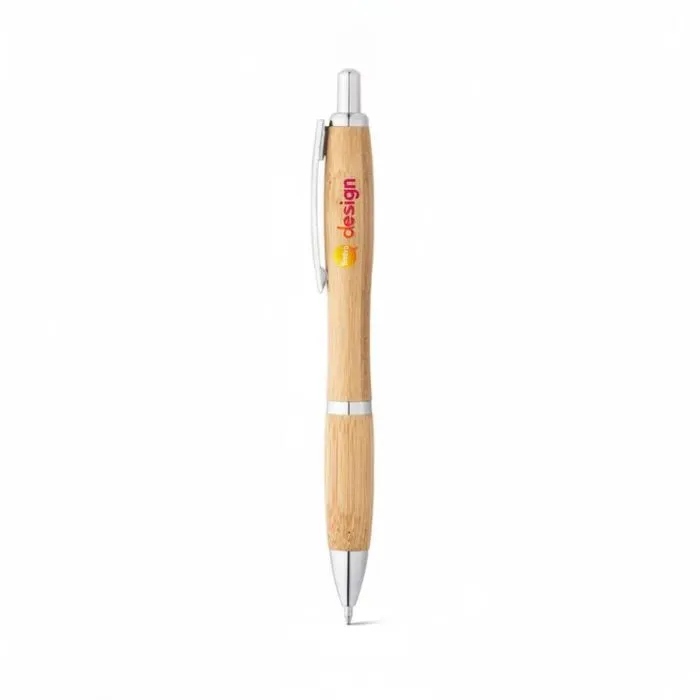 Penna a sfera promozionale in bambù NICOLE