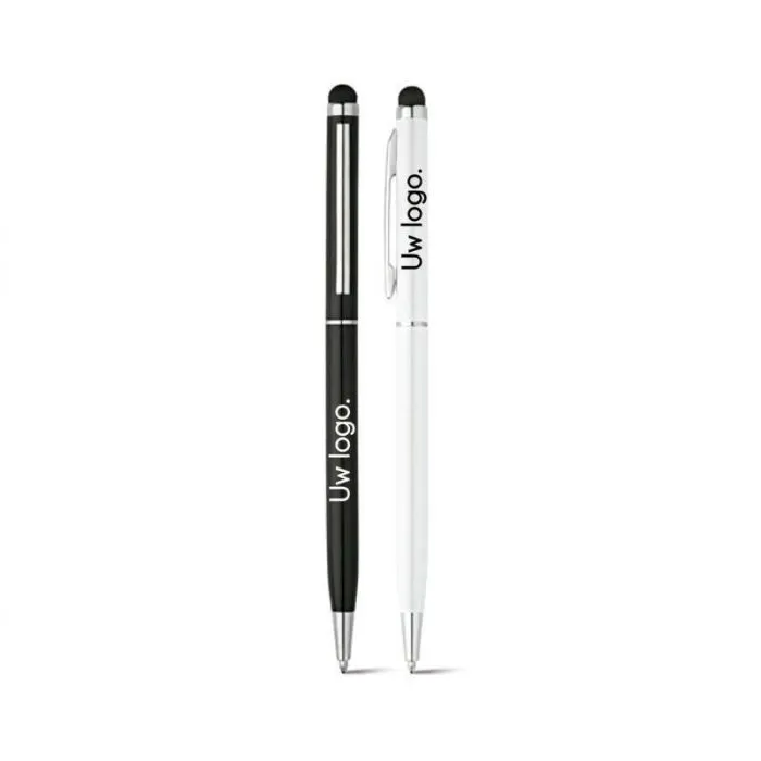 Aluminium relatiegeschenk-balpen ZOE BK