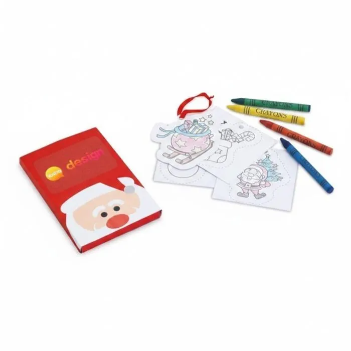 Set promozionale decorativo da colorare e appendere