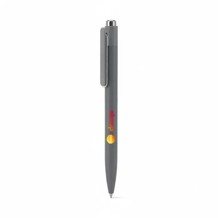 Penna a sfera promozionale in alluminio riciclato con clip innovativa – KYLIE