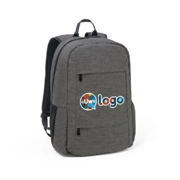 Promotionele laptoprugzak van 300D rPET - BUSINESS.