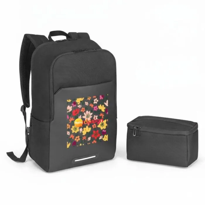 Zaino personalizzato 2 in 1 con scomparto per computer e borsa termica - BELFAST
