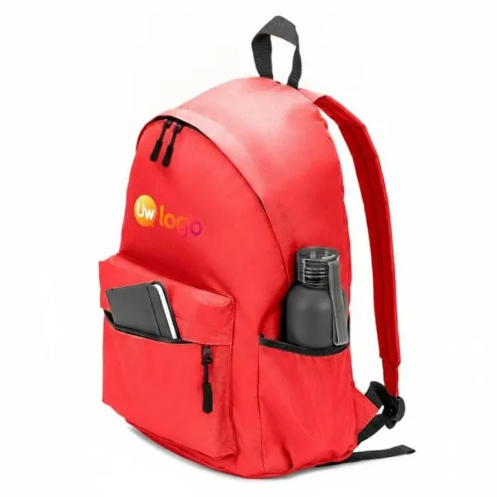 Rugzak van gerecycled 600D-polyester met een tijdloos ontwerp - ROSARIO