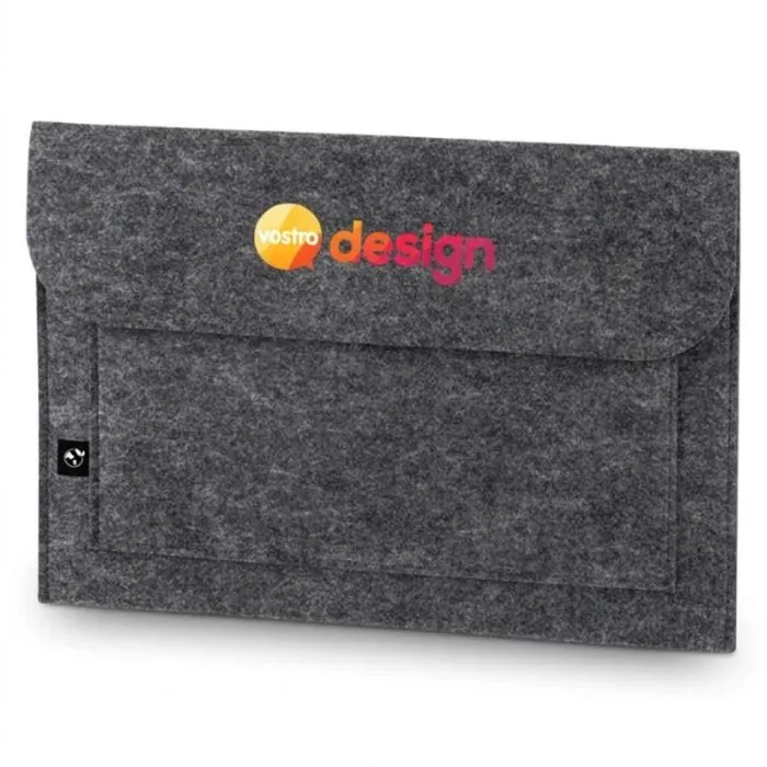 Borsa personalizzata per laptop in feltro riciclato fino a 14" - FELPY SLEEVE.