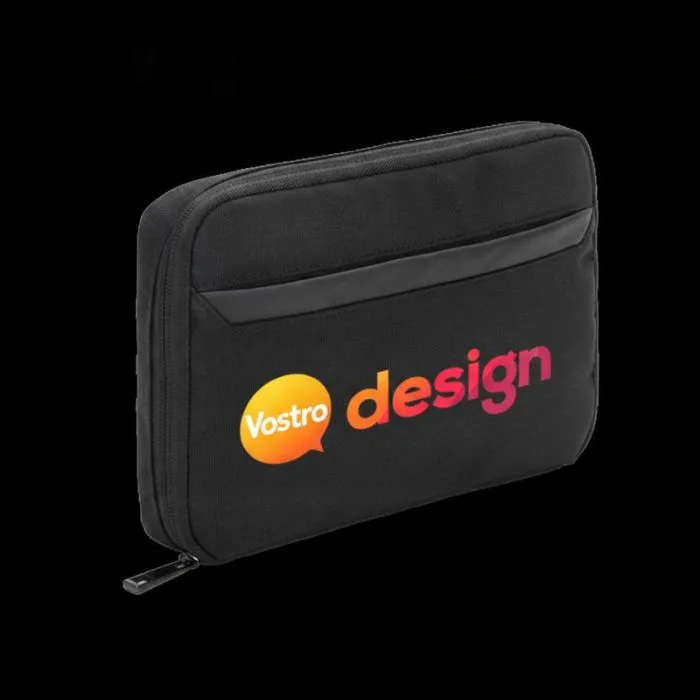 Borsa organizer personalizzata in twill idrorepellente 250×160×40 mm
