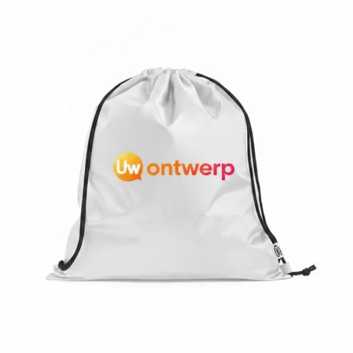PEMBA-rugzak van RPET met reclameprint.