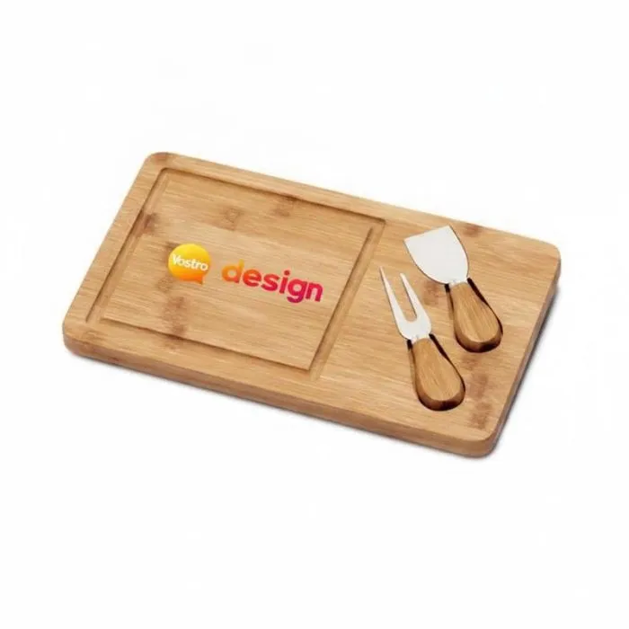 Vassoio personalizzato per formaggi in bambù