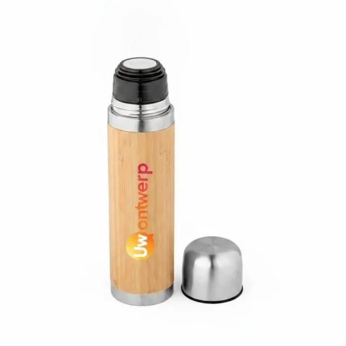 CEYLON-thermosfles van 450 ml met vacuümisolatie, bedrukt met reclame.
