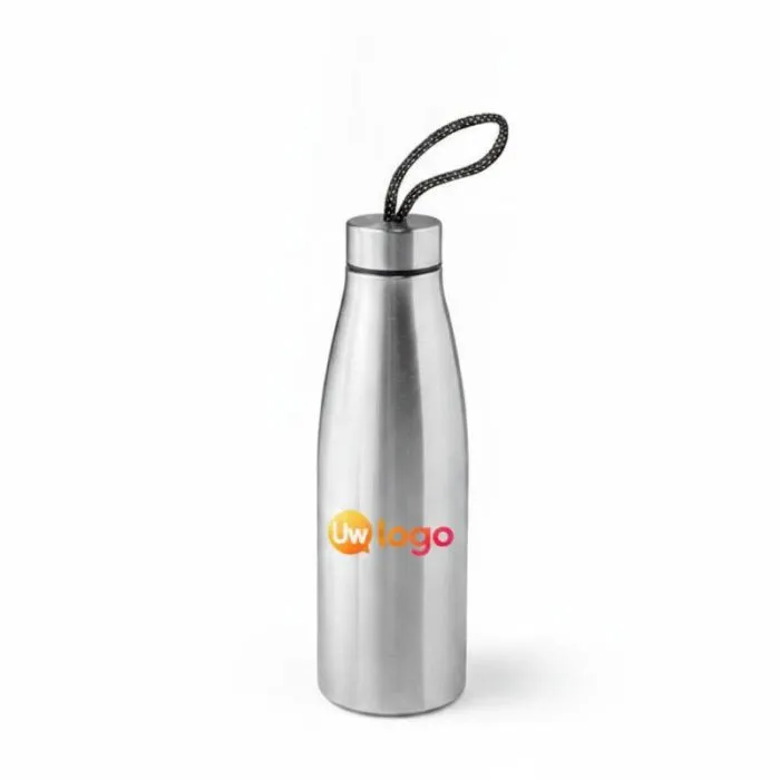 Promotionele drinkfles van 90% gerecycled roestvrij staal - MORGAN.
