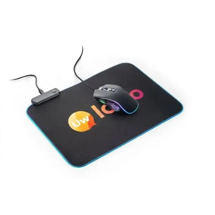 Muismat met rubberen onderkant voor reclamedoeleinden - THORNE MOUSEPAD RGB.
