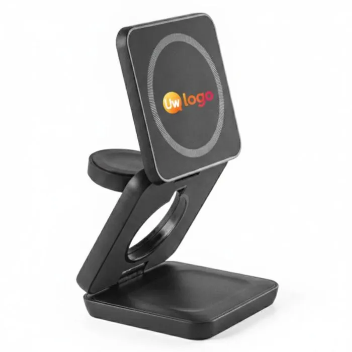 Magnetische draadloze oplader met reclame - BROGLIE