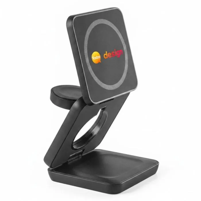 Caricabatterie magnetico wireless promozionale - BROGLIE