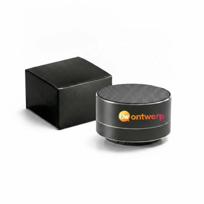 Reclamebox met aluminium afwerking en microfoon - Florey