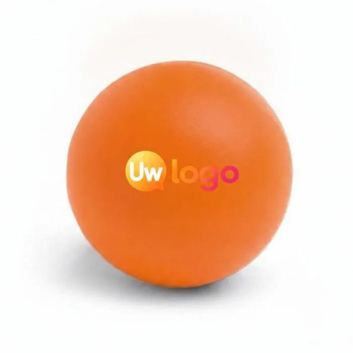Ronde, gepersonaliseerde antistressbal - Chill