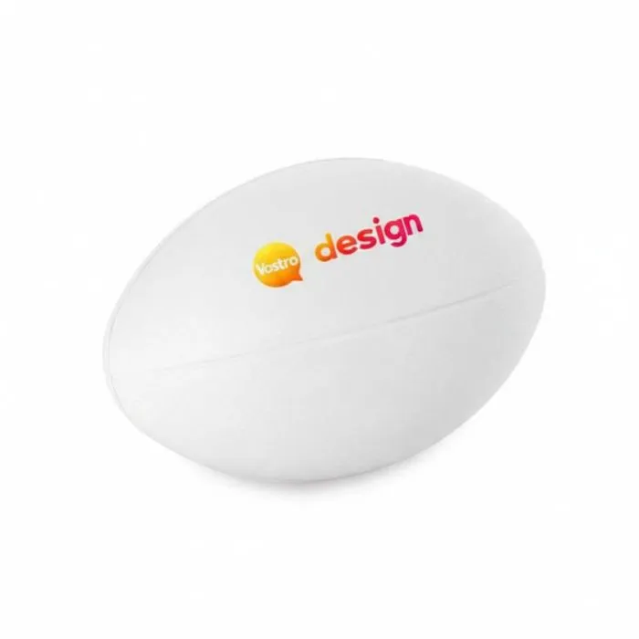 Pallina antistress promozionale a forma di pallone da rugby