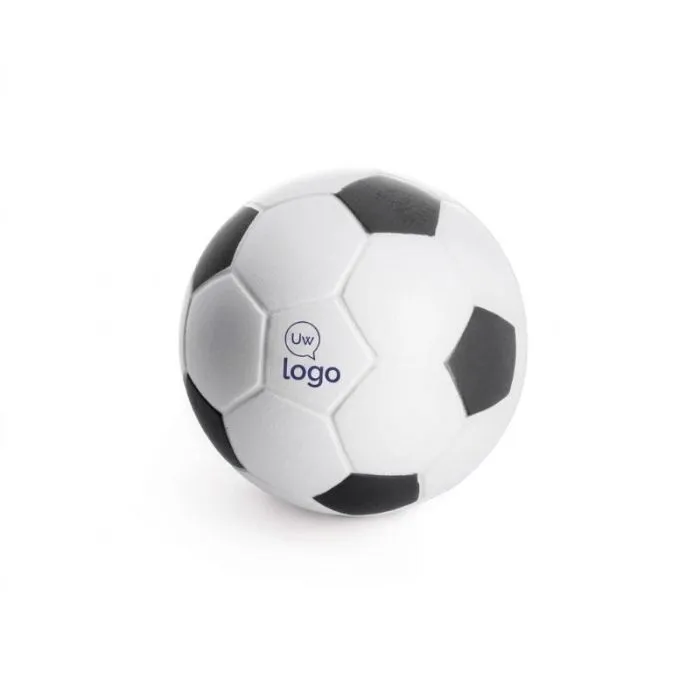 Promotionele antistressbal in de vorm van een voetbal