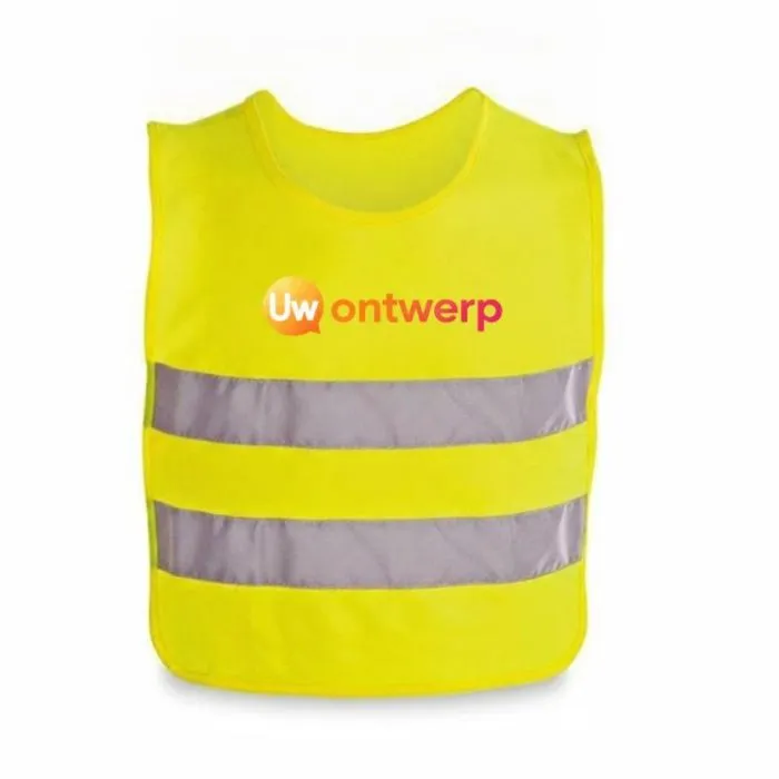 Gepersonaliseerd reflecterend vest voor kinderen