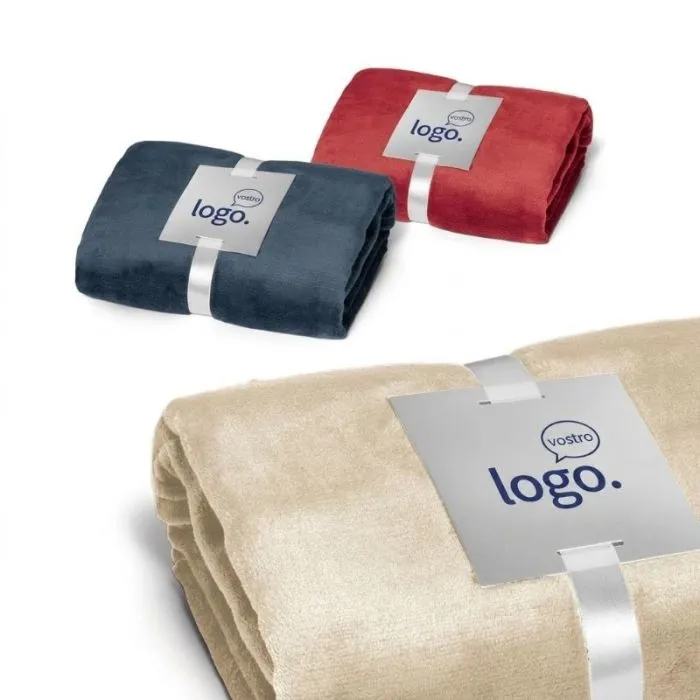 Coperta in pile con etichetta pubblicitaria 240 g/m² - DYLEAF