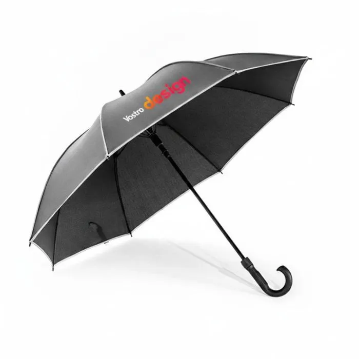 Ombrello personalizzato da 27" in poliestere riciclato rPET - FINNLEY